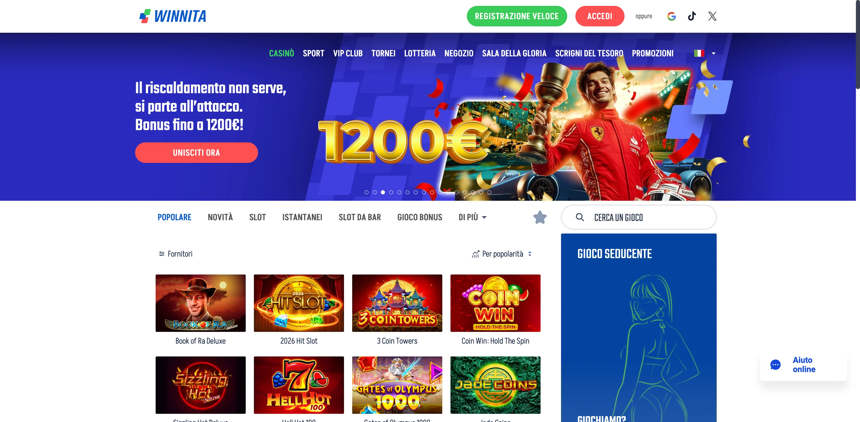 Winnita casino